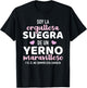 Orgullosa suegra de un yerno maravilloso T-Shirt - T-Shirt | Black