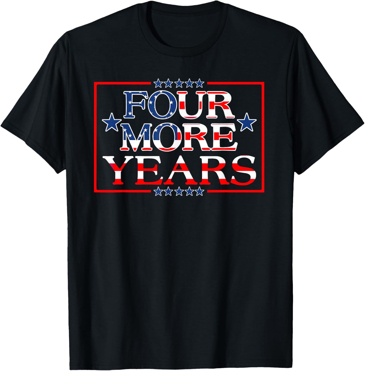 4 More Years Pro Trump POTUS 45 T-Shirt - T-Shirt | Black