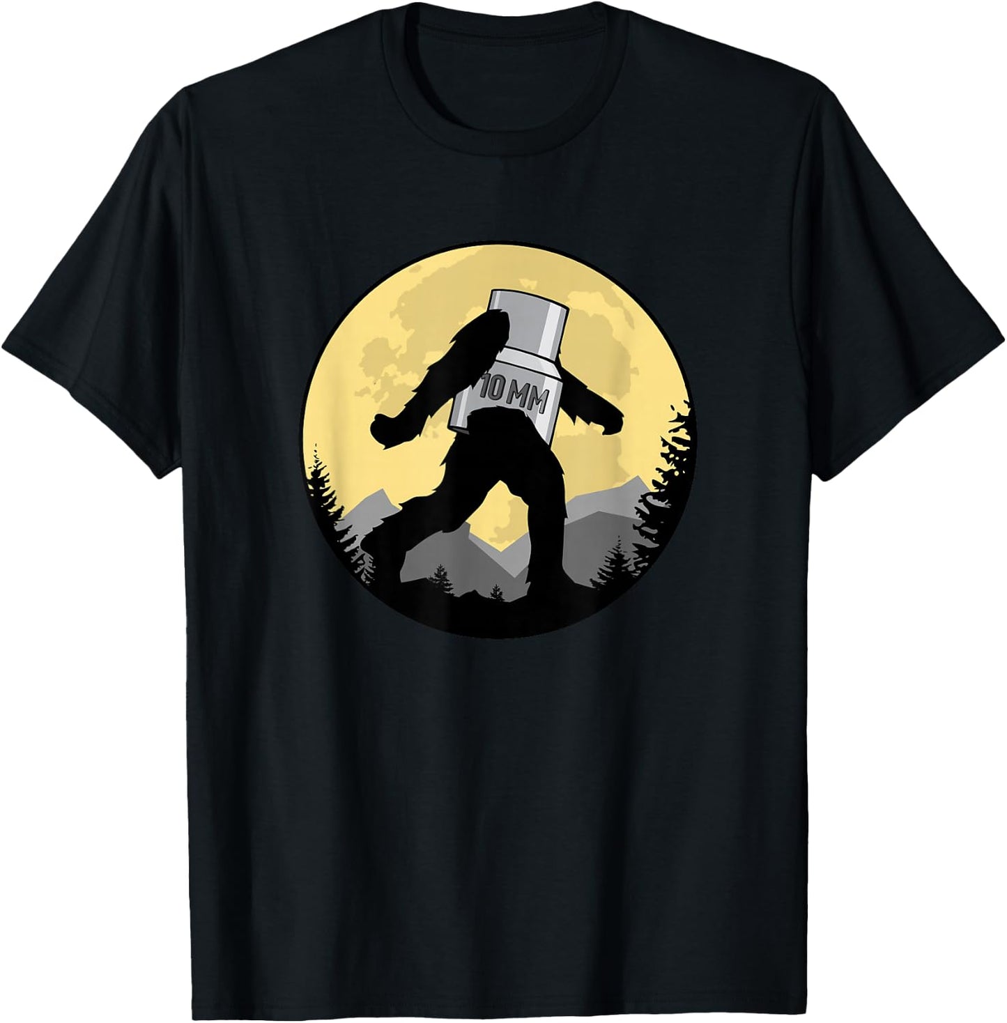 Missing 10mm Socket Funny Mechanic Bigfoot 10mm Socket T-Shirt - T-Shirt | Black
