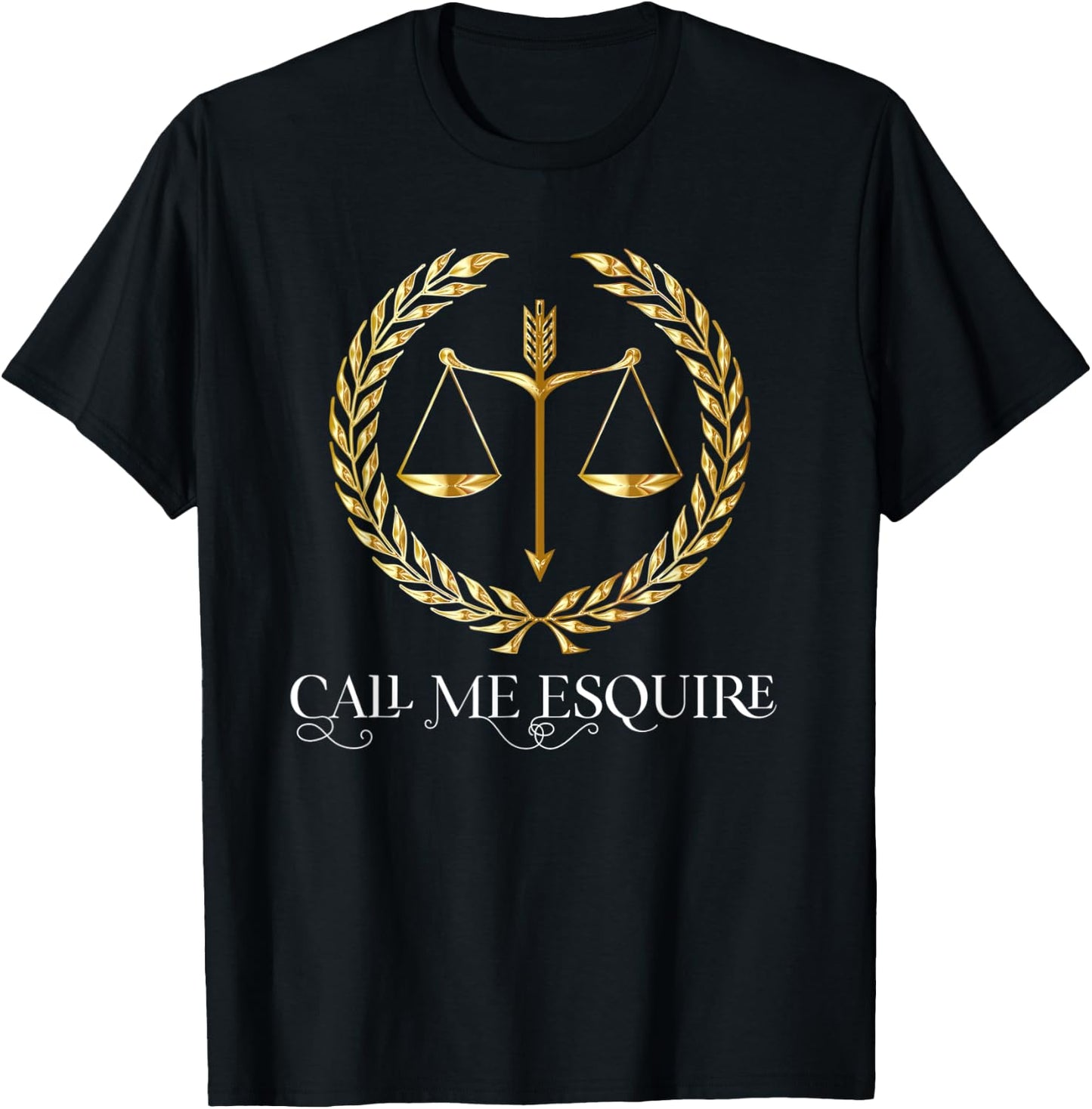 Call Me Esquire T-Shirt - T-Shirt | Black
