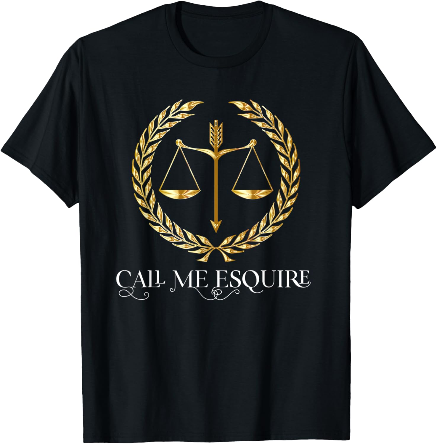 Call Me Esquire T-Shirt - T-Shirt | Black