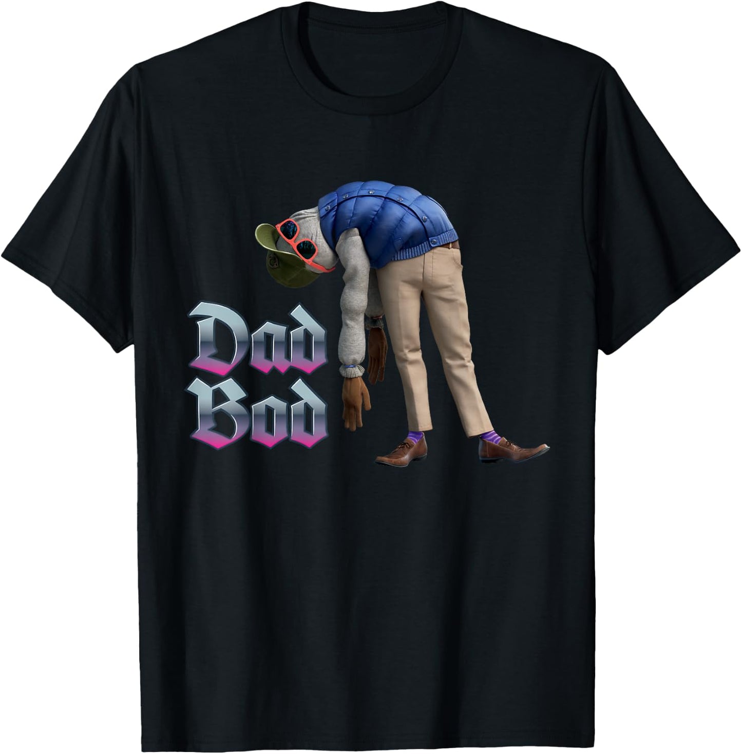 Disney and Pixar's Onward Dad Bod T-Shirt - T-Shirt | Black
