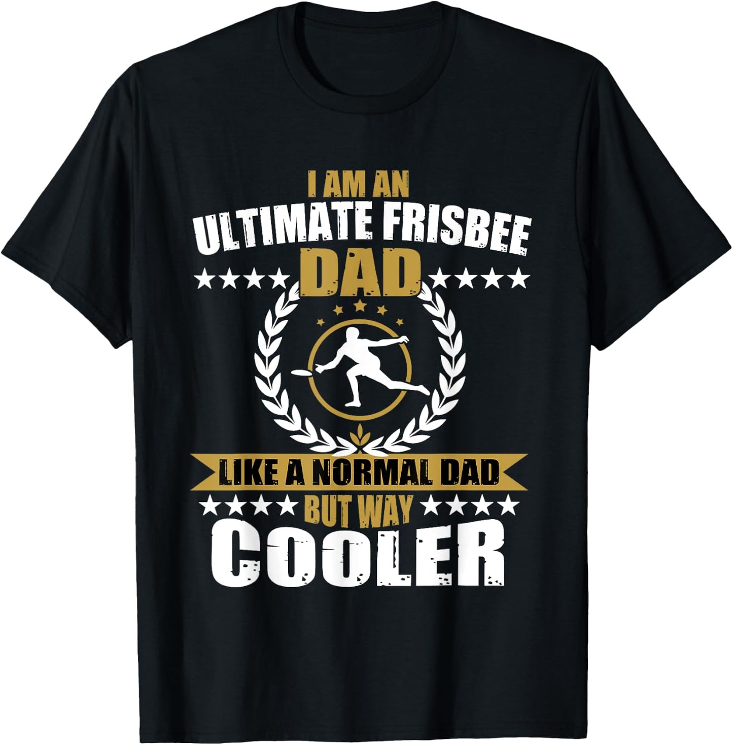 Great Ultimate Frisbee Dad T-Shirt - T-Shirt | Black