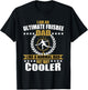 Great Ultimate Frisbee Dad T-Shirt - T-Shirt | Black