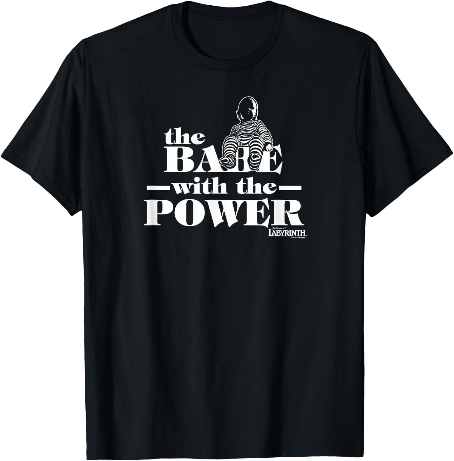 Labyrinth The Babe with The Power T-Shirt - T-Shirt | Black