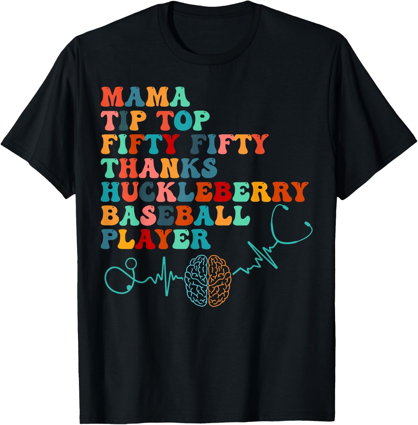 Stroke Neurosurgery Neurology Ortho Neuro Trauma Icu Nurse T-Shirt - T-Shirt | Black