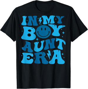 In My Boy Aunt Era T-Shirt - T-Shirt | Black
