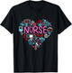 Nurse Love Nursing Student RN Life Thank You Gifts T-Shirt - T-Shirt | Black