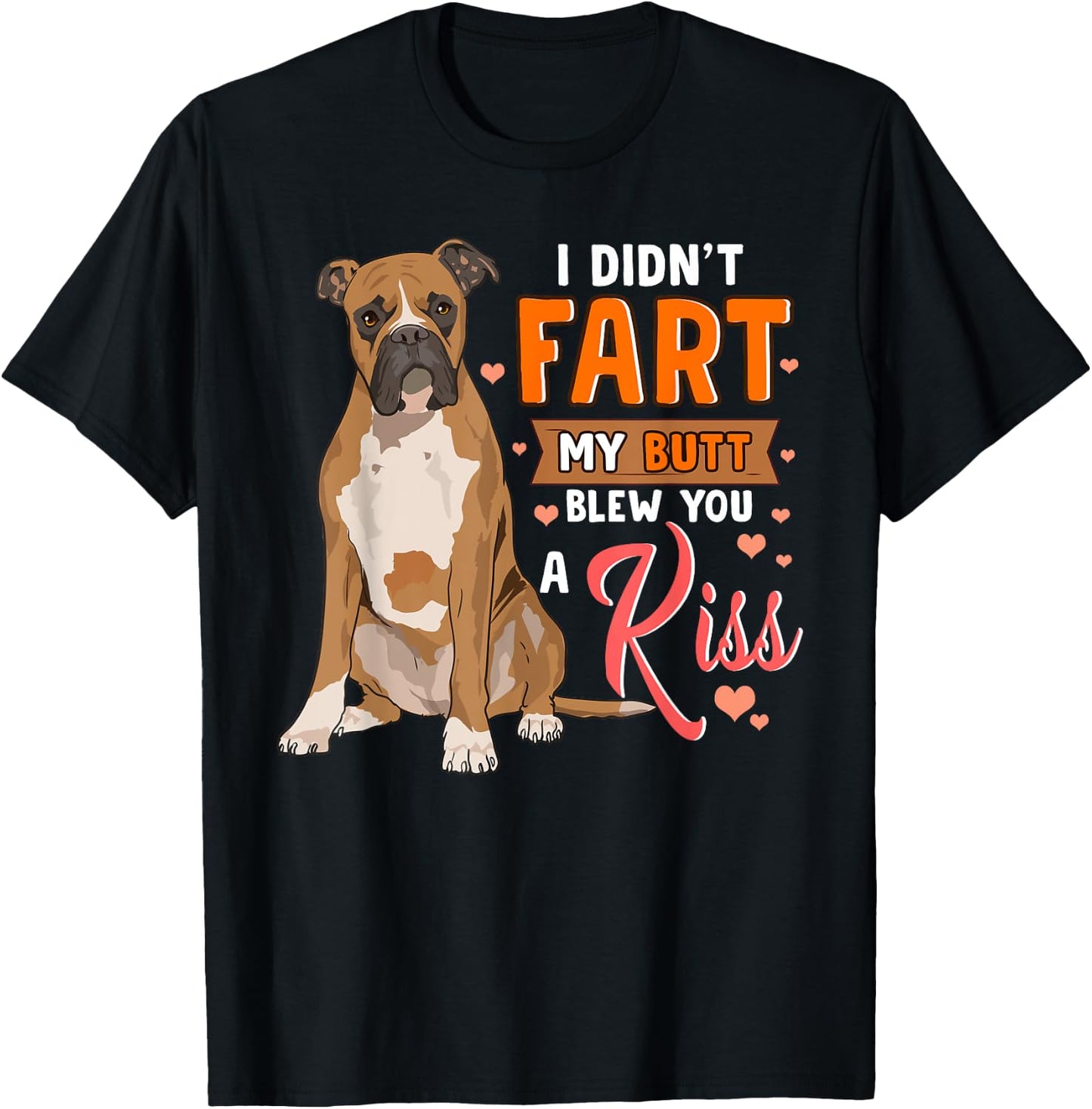 Funny Boxer Dog Shirts Men Women Boxer Mom Boxer Dad Gifts T-Shirt - T-Shirt | Black