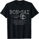 Bonsai Definition Japan Gift T-Shirt - T-Shirt | Black