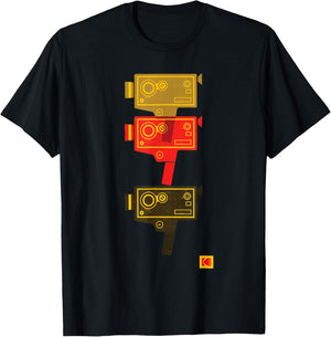 Kodak M7 Movie Camera Art T-Shirt - T-Shirt | Black