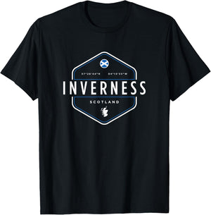 Inverness Scotland T-Shirt - T-Shirt | Black