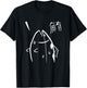 Harajuku Fish Manga Fish Graphic Design T-Shirt - T-Shirt | Black