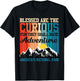 Blessed Are The Curious For They Shall Have Adventures T-Shirt - T-Shirt | Black