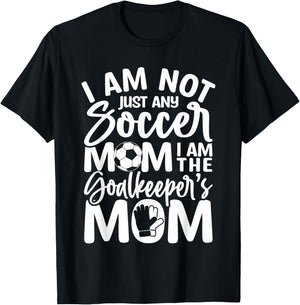 Goalkeeper Mom - Soccer Goalie Mama Mothers Day Women T-Shirt - T-Shirt | Black