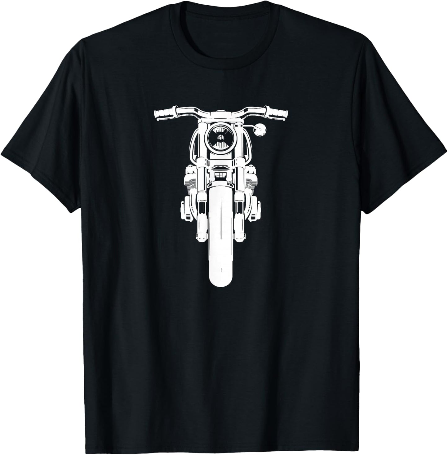 Retro Vintage Motorcycle I love my Motorbik T-Shirt - T-Shirt | Black