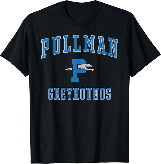 Pullman High School Greyhounds T-Shirt - T-Shirt | Black