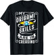 Origami Pun Origami Skills Are In Creasing T-Shirt - T-Shirt | Black