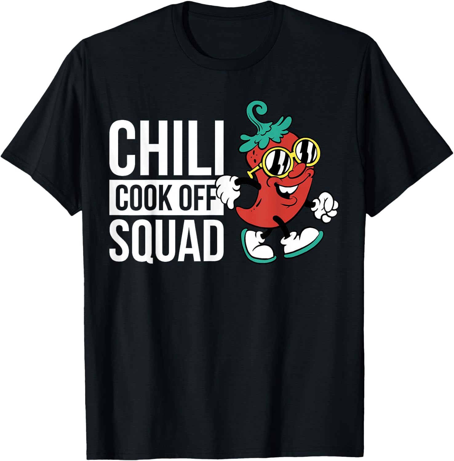 Chili Cook Off Squad T-Shirt - T-Shirt | Black