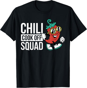 Chili Cook Off Squad T-Shirt - T-Shirt | Black