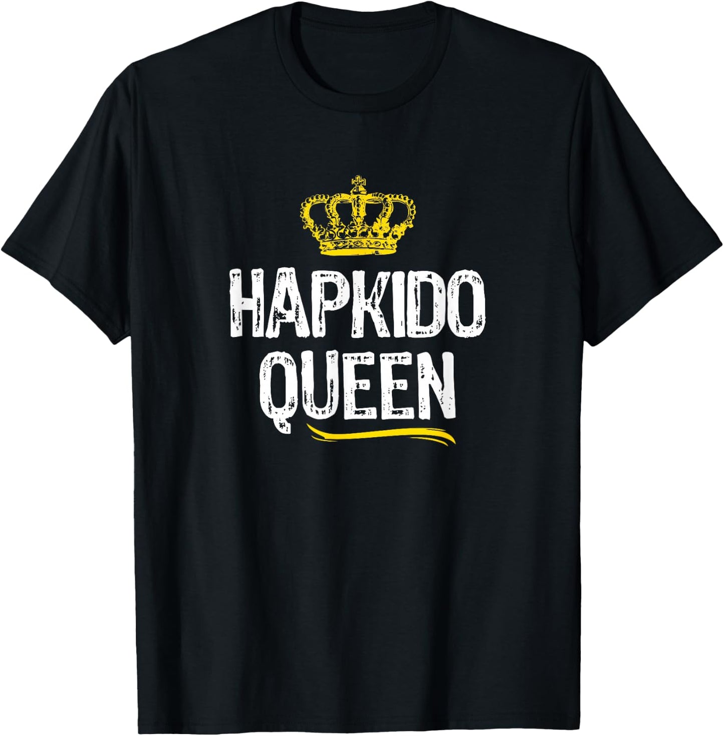 Hapkido Queen Women Girls Martial Arts Funny Cool Gift T-Shirt - T-Shirt | Black