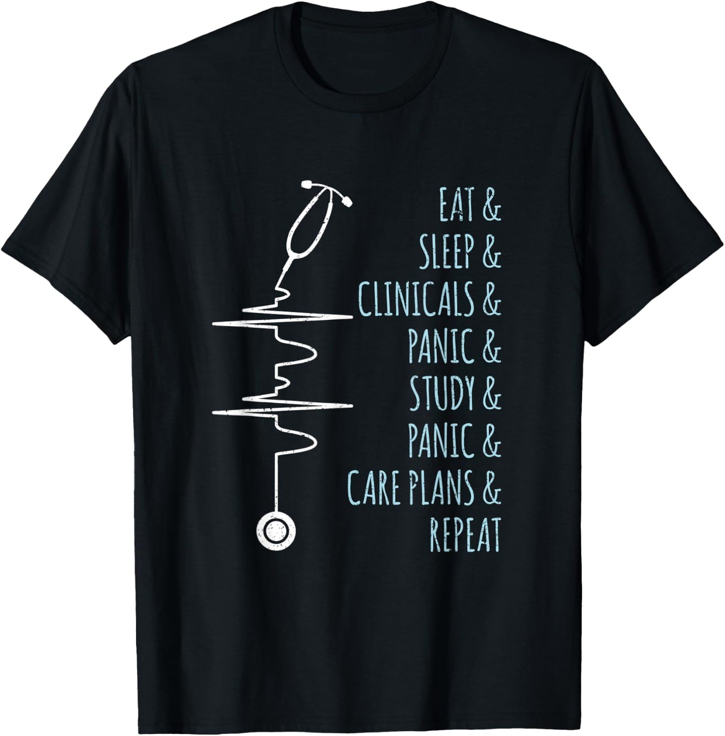 Future Nurse Med Student Gift Nurse T-Shirt - T-Shirt | Black