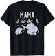Mama To Be Elephant Baby Shower Mom Gift Cute T-Shirt - T-Shirt | Black
