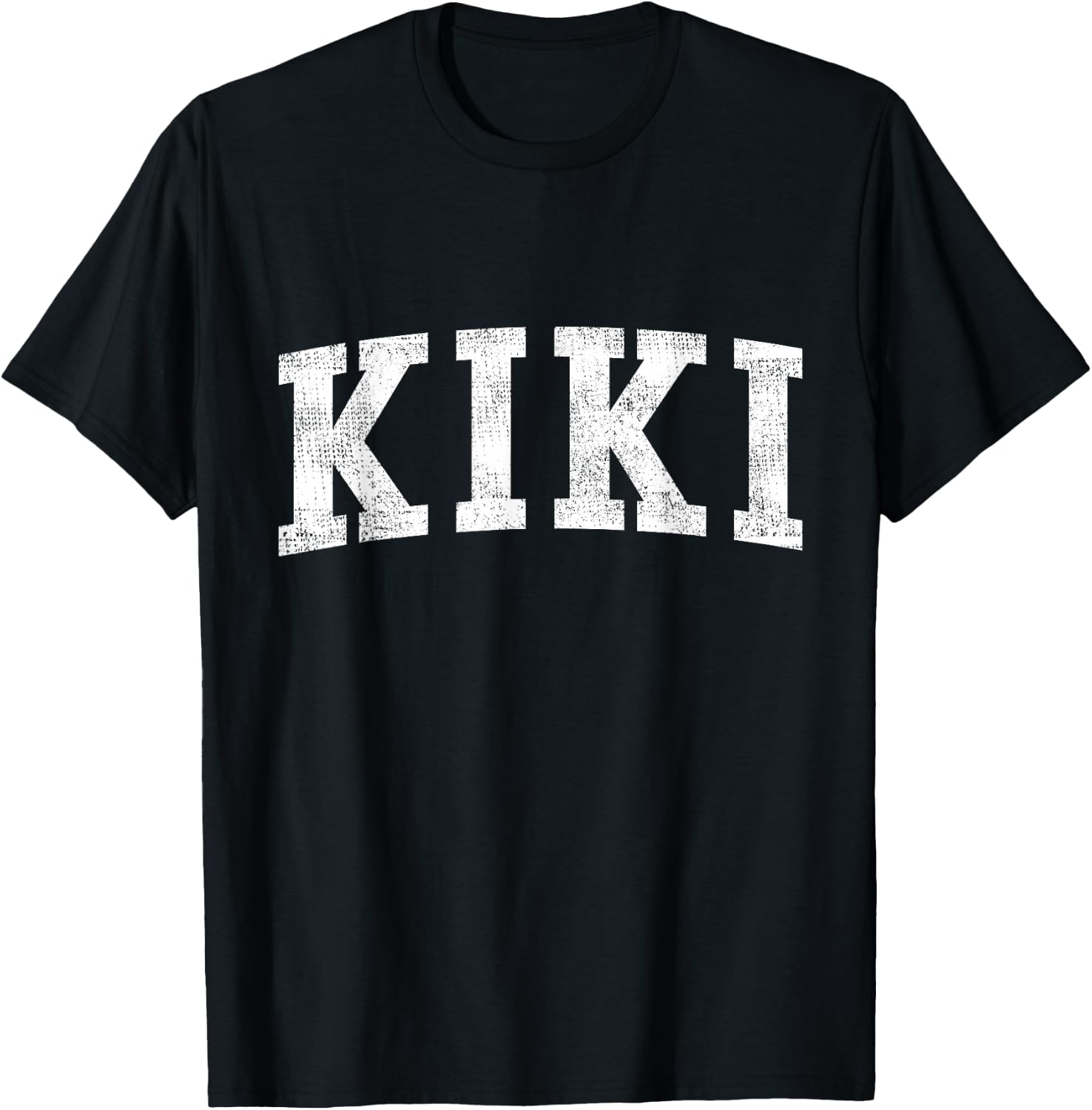 Kiki Classic Bold Font Kiki Birthday Gift T-Shirt - T-Shirt | Black