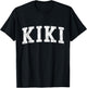 Kiki Classic Bold Font Kiki Birthday Gift T-Shirt - T-Shirt | Black