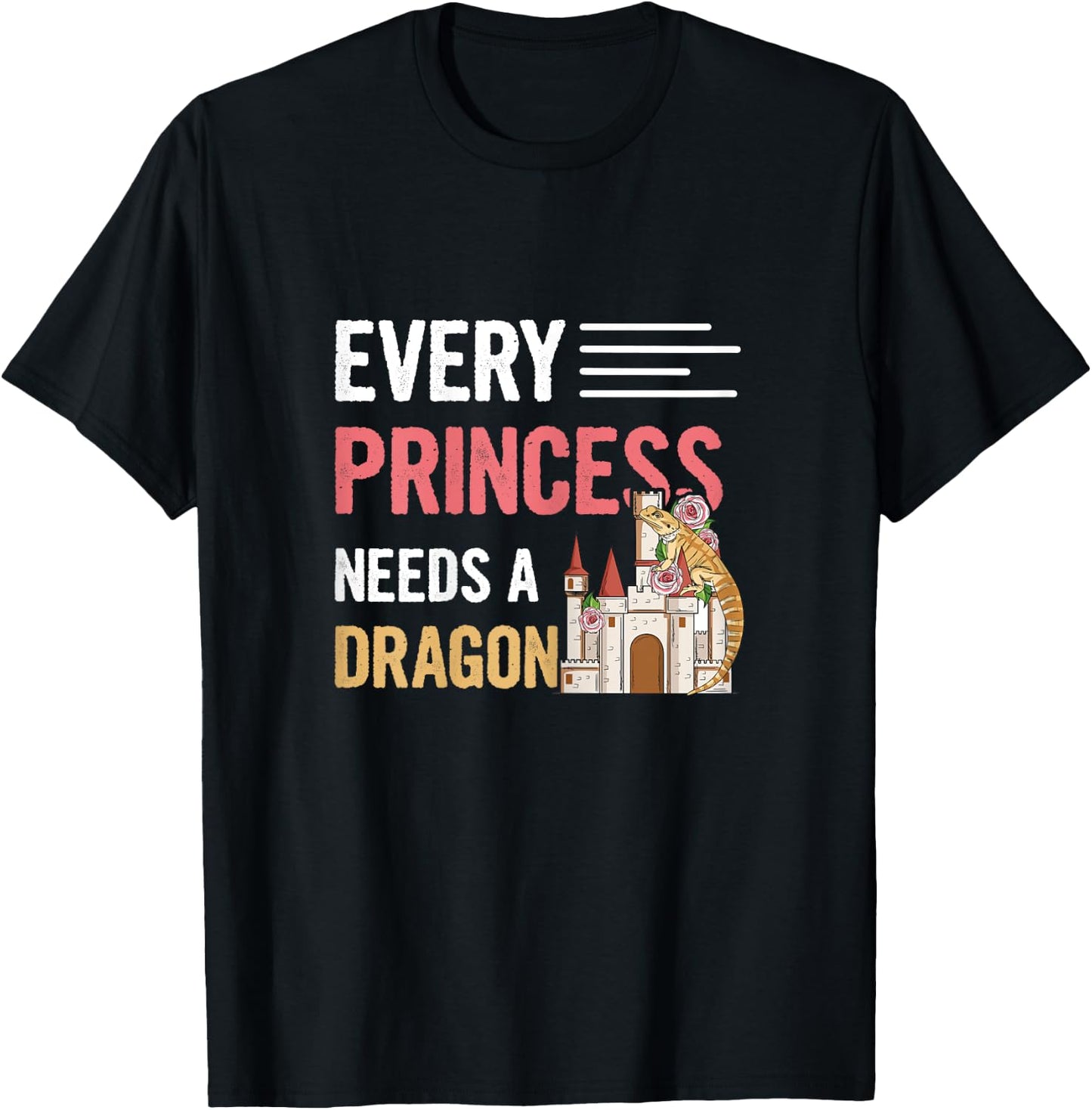 Bearded Dragon Quote for a Reptile Breeder Girl T-Shirt - T-Shirt | Black