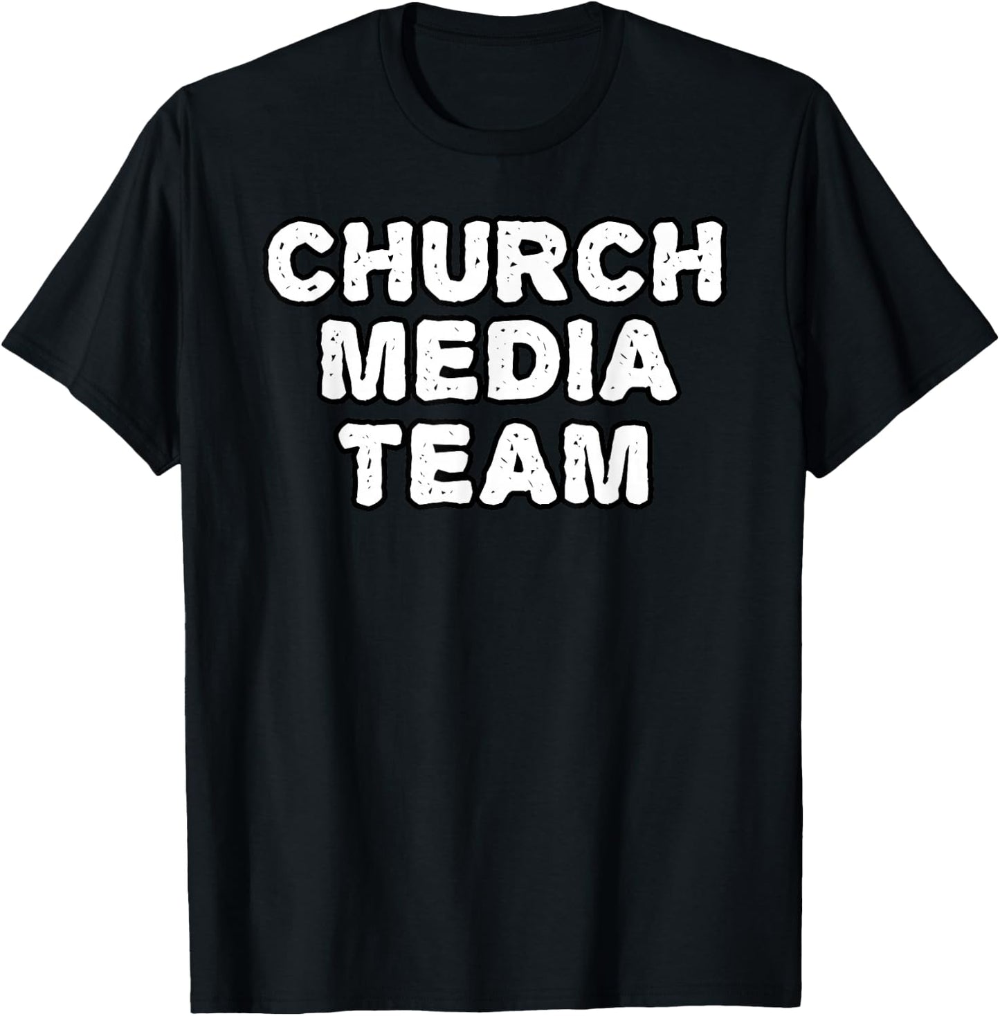 Church Media Team, Christian Sound Engineer T-Shirt - T-Shirt | Black