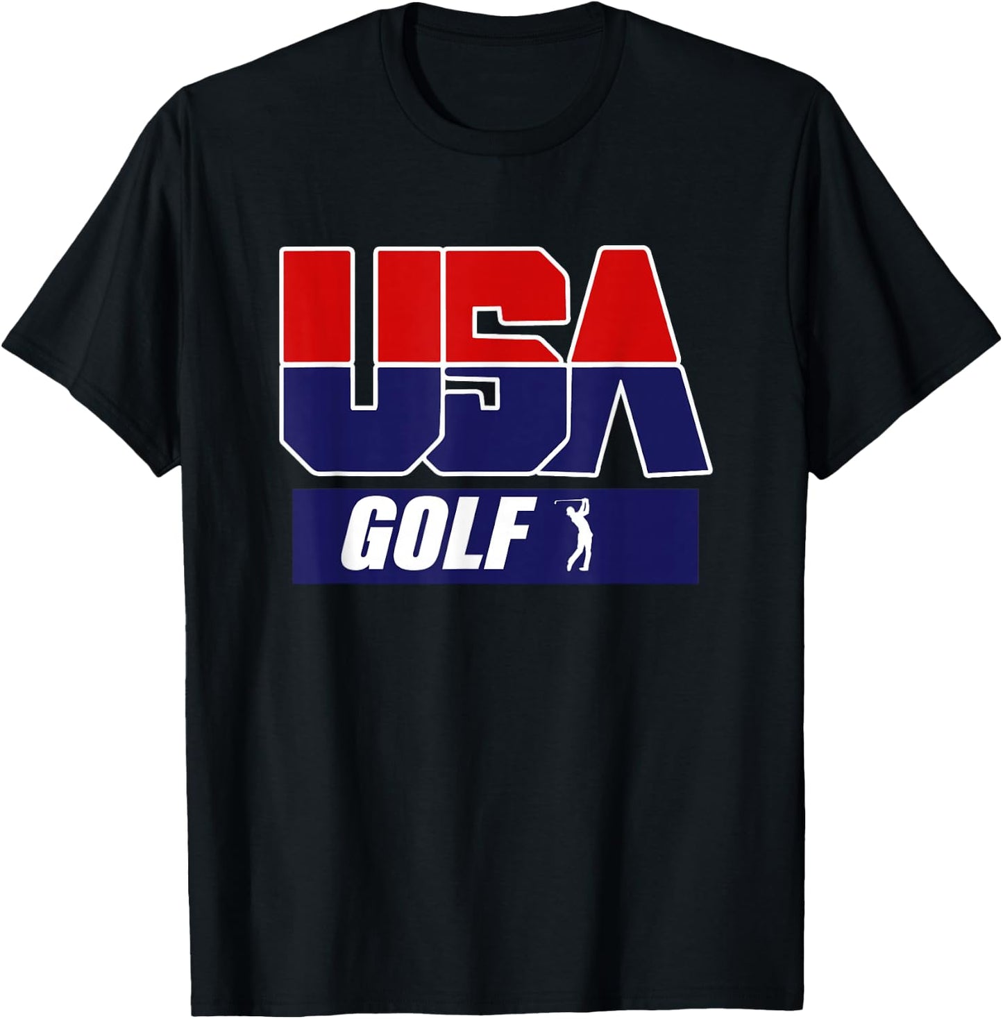 Golf 2021 USA Team T-Shirt - T-Shirt | Black