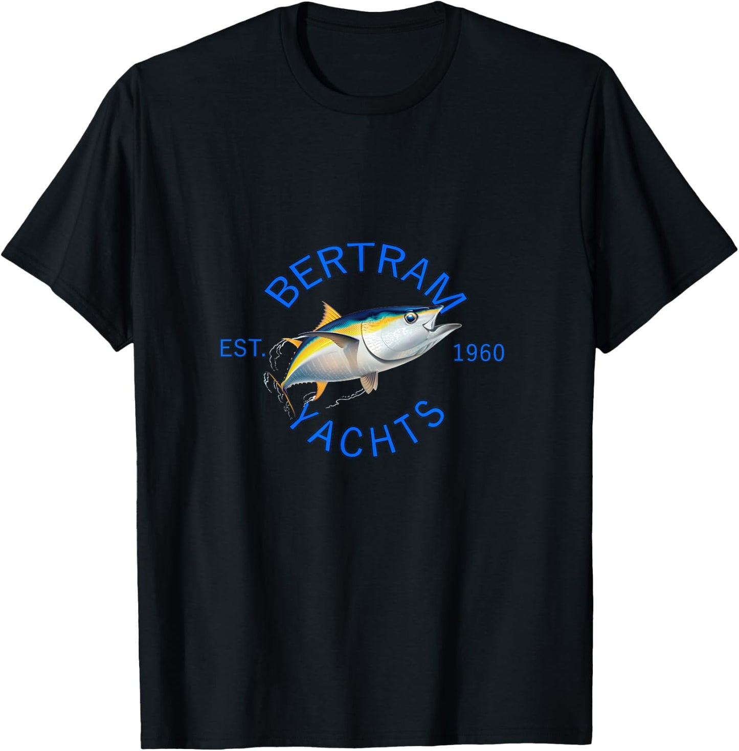 Bertram Yachts Est. 1960 T-Shirt - T-Shirt | Black