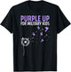 Purple Up for Military Kids Military Child T-Shirt - T-Shirt | Black