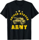 United States Army Battle Tank Battlefield Tank Military T-Shirt - T-Shirt | Black