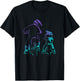 Dirt Bike Dad and Son Motocross Biking T-Shirt - T-Shirt | Black
