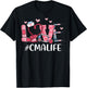 CMA Certified Medical Assistant Love Valentines Day Women T-Shirt - T-Shirt | Black