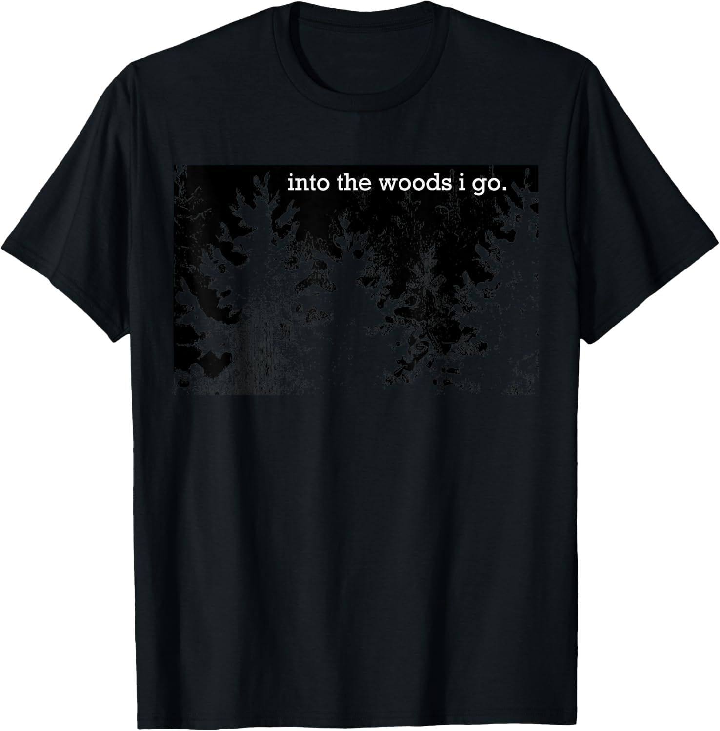 Into the Woods T-Shirt - T-Shirt | Black
