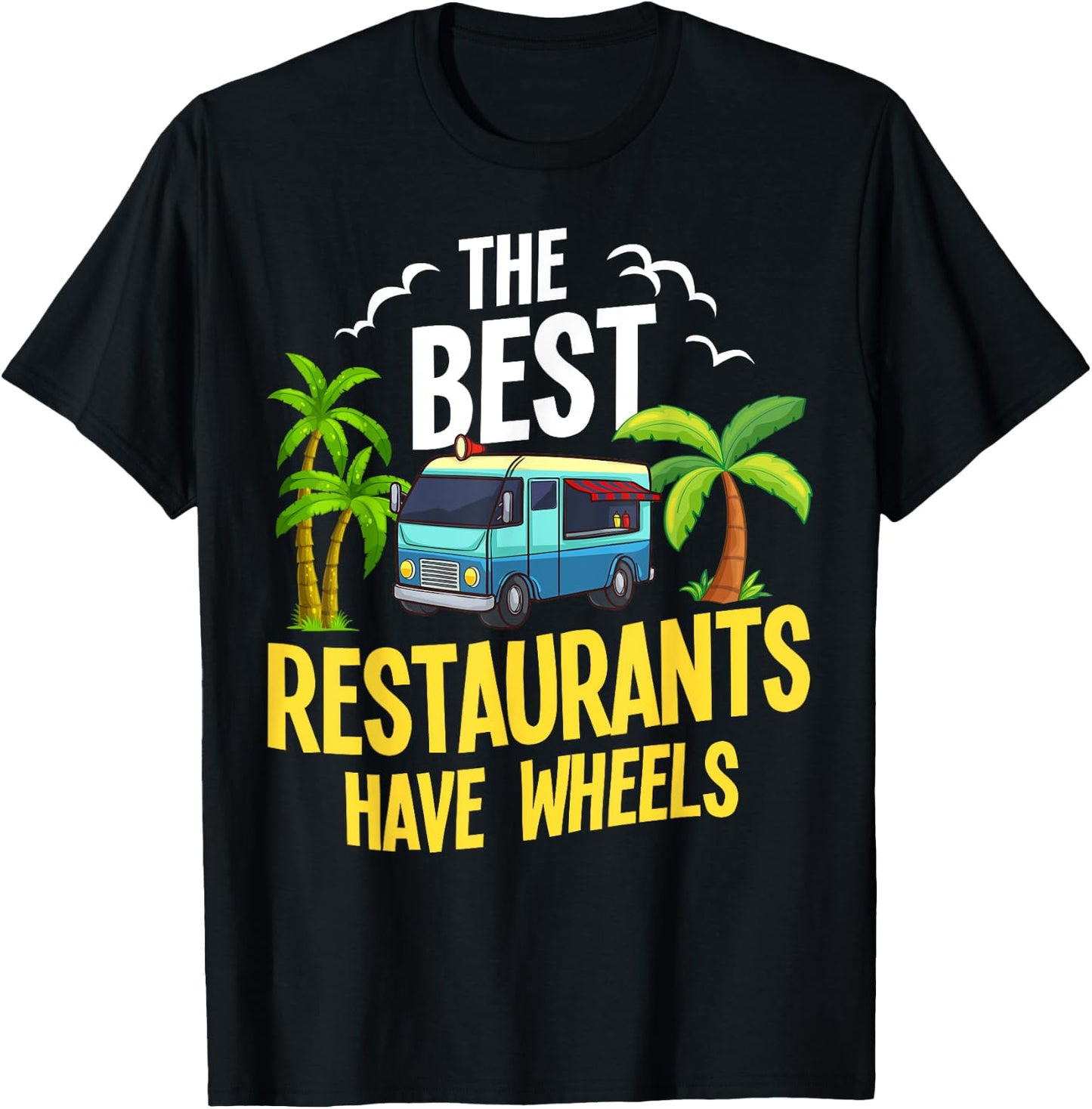 Food Truck Taco Truck Mexican Food T-Shirt - T-Shirt | Black