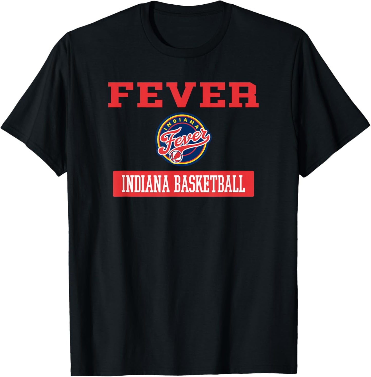 WNBA Indiana Fever Straight Up T-Shirt - T-Shirt | Black