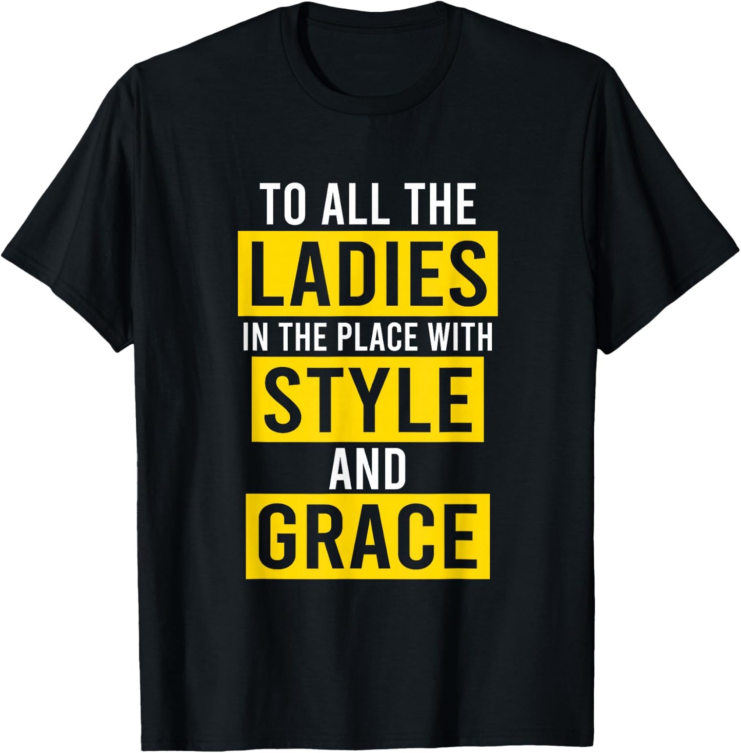 Hip Hop Ladies Style Grace Quote Rapper Musician T-Shirt - T-Shirt | Black