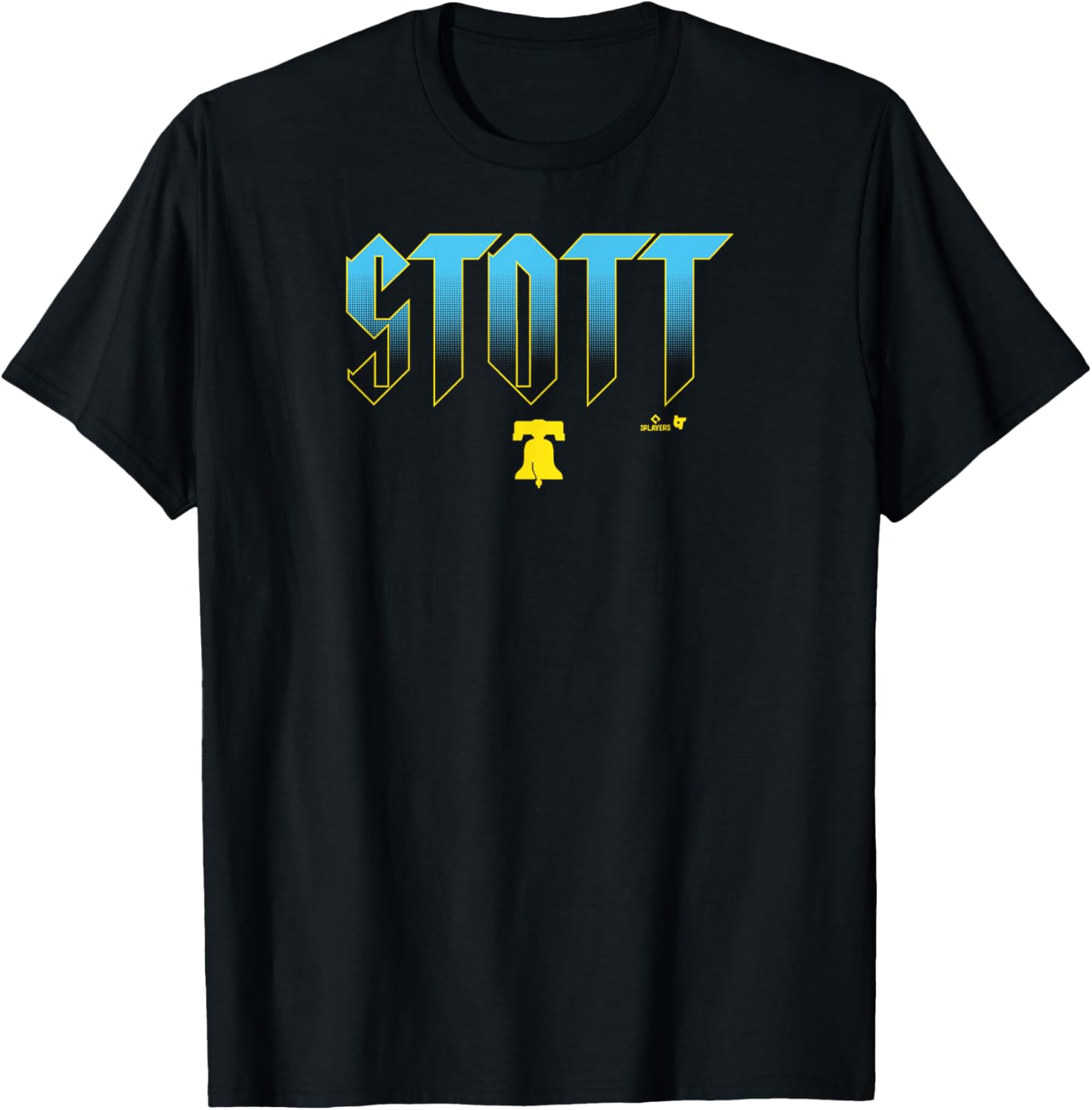 Bryson Stott: Philadelphia City Edition Text T-Shirt - T-Shirt | Black