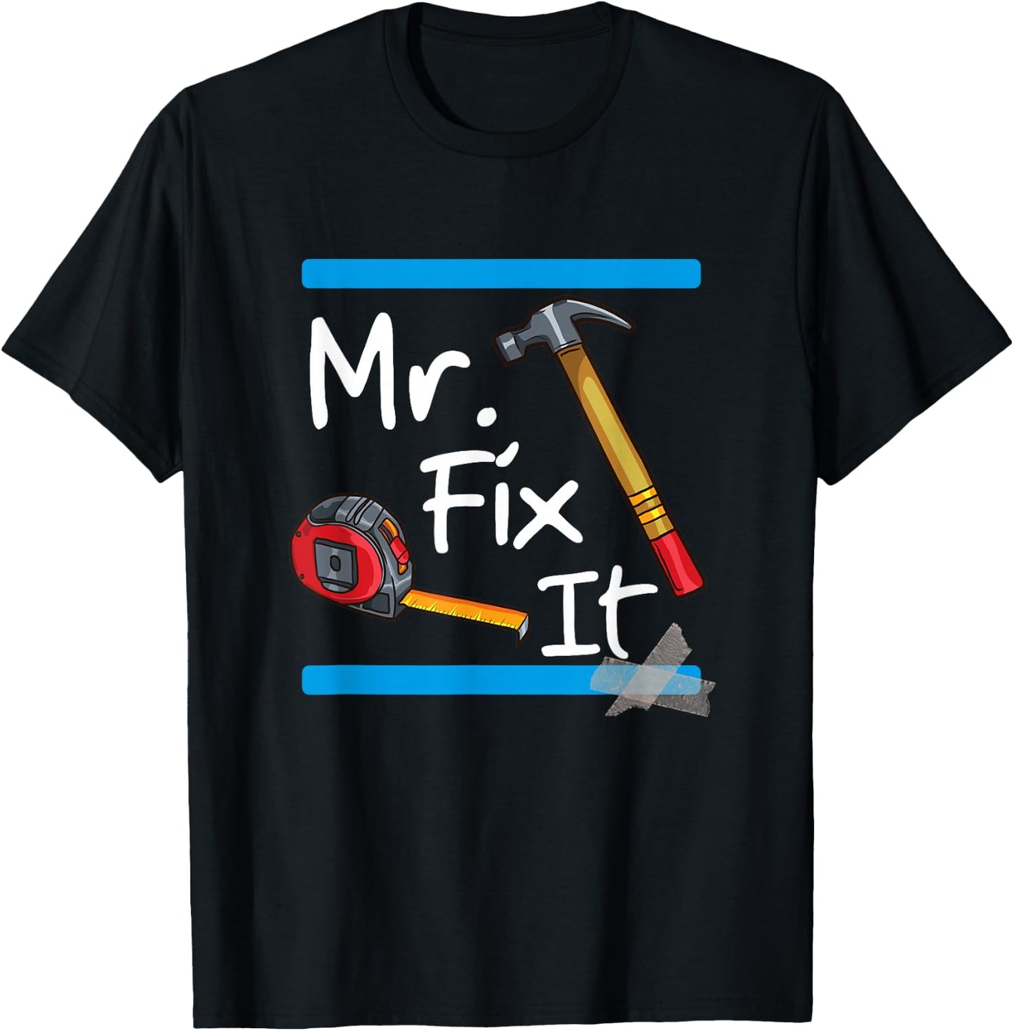 Mr. Fix It - Fixer Upper Tools T-Shirt - T-Shirt | Black
