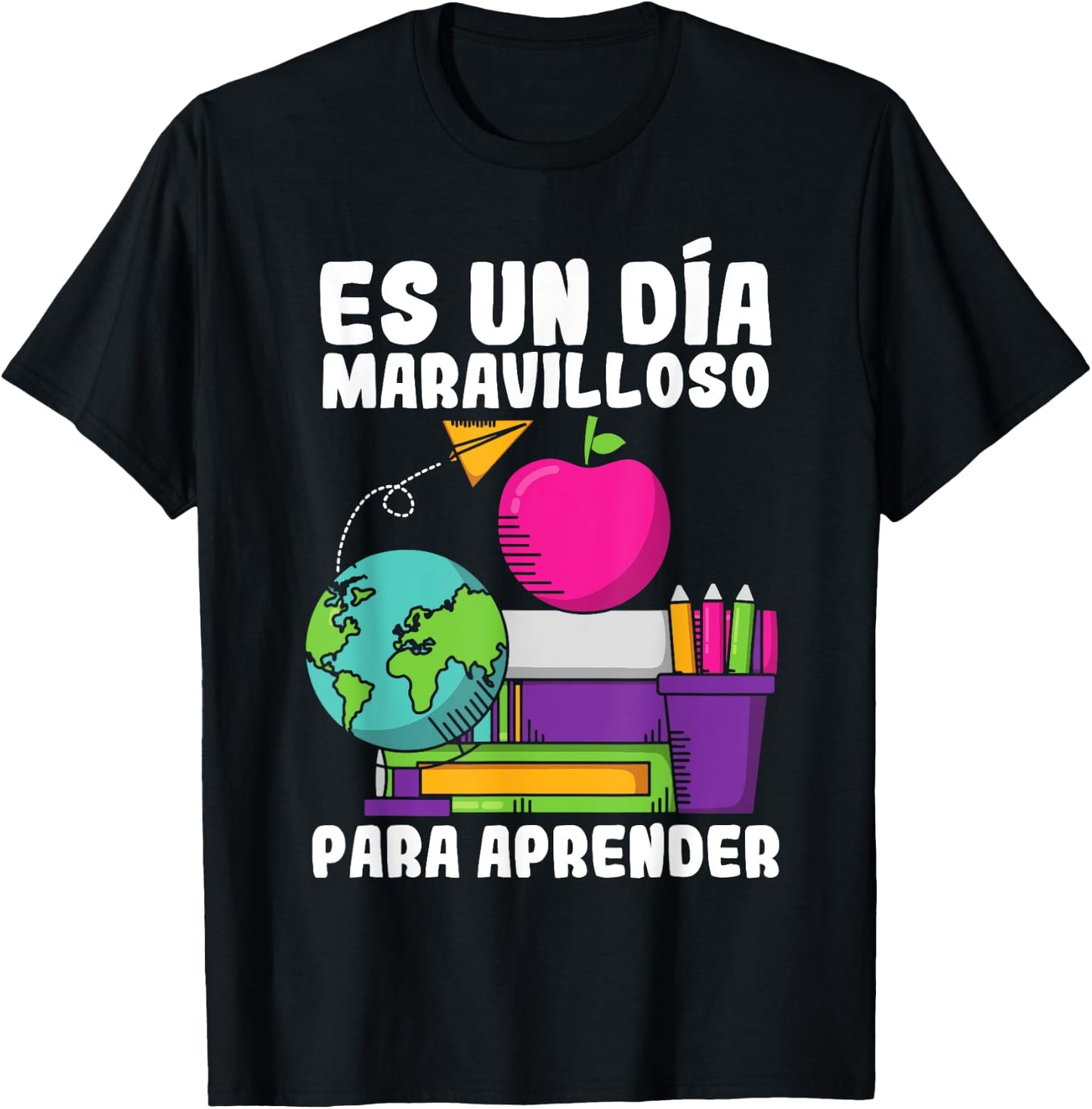 Maestras Spanish Teacher Maestra Hispanic Teacher Espanol Women Girls Kids T-Shirt - T-Shirt | Black