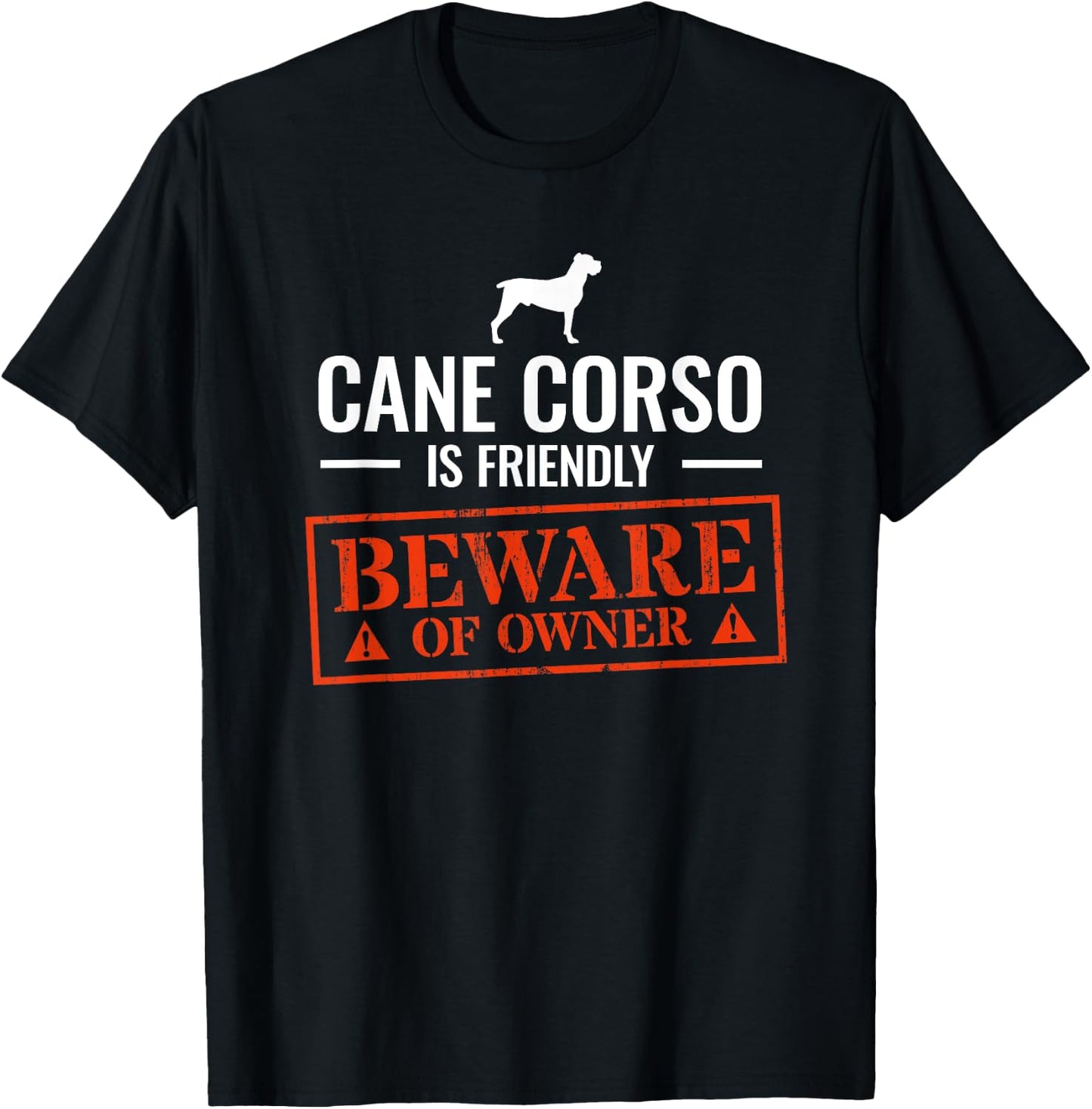 Cane Corso T-Shirt - T-Shirt | Black