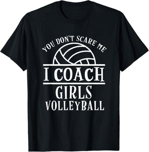 Funny Volleyball Coach T-Shirt - T-Shirt | Black