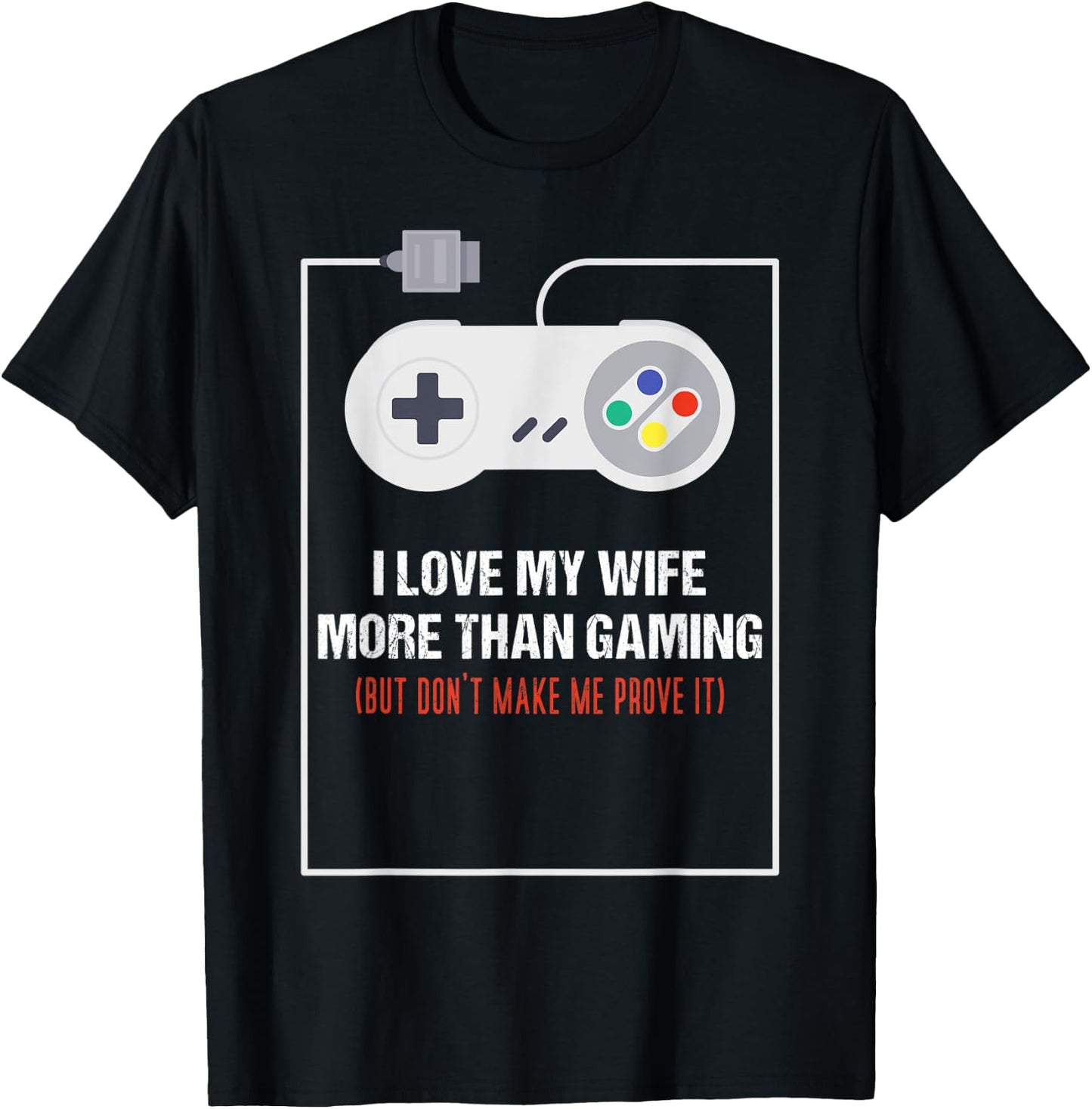 Funny Sarcastic Husband Gamer Video Gaming Men T-Shirt - T-Shirt | Black
