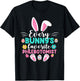 Every Bunny's Favorite Phlebotomist Funny Easter Day T-Shirt - T-Shirt | Black