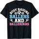 Raising Ballers And Ballerinas Soccer And Dance Mom T-Shirt - T-Shirt | Black