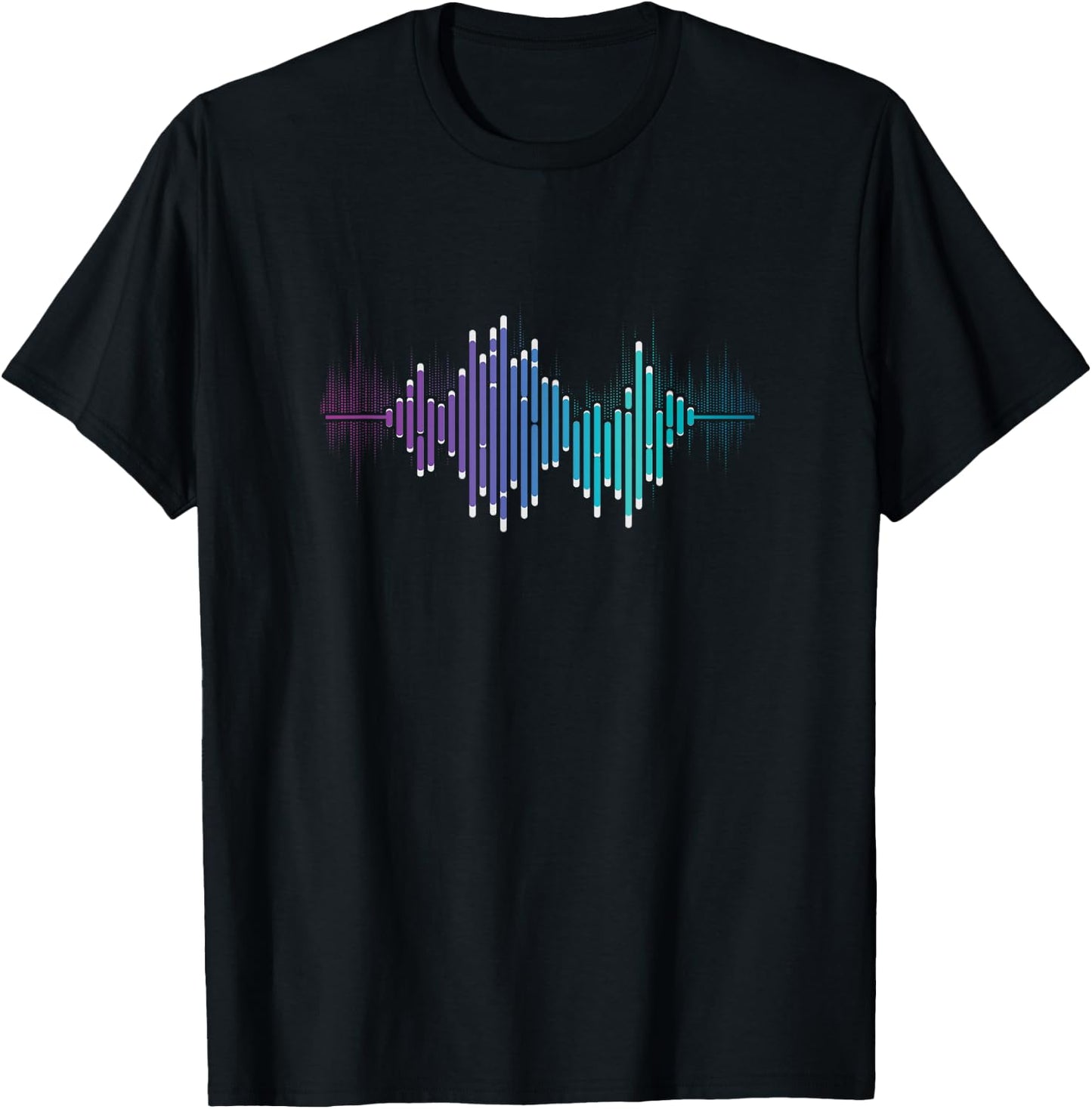 Sound Engineer Audio Music Equalizer Audio Specialist T-Shirt - T-Shirt | Black